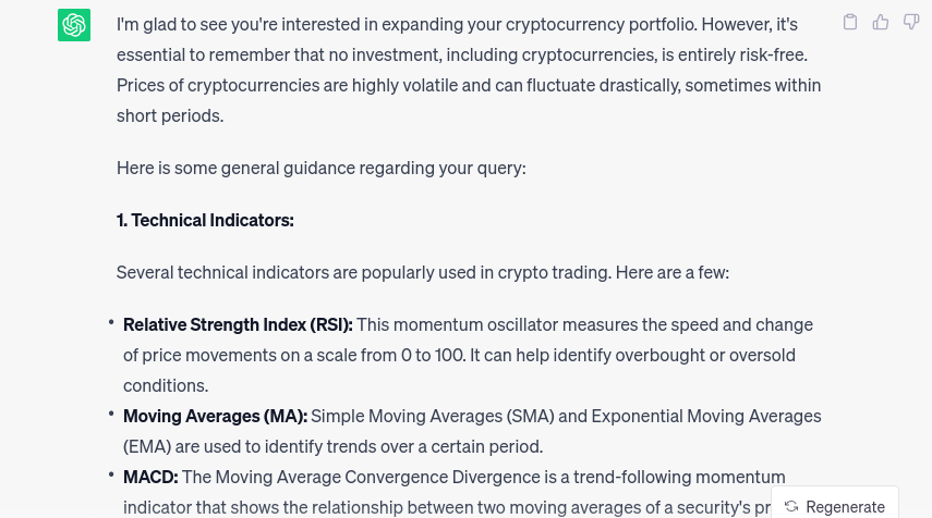 The 10 Best ChatGPT Crypto Prompts