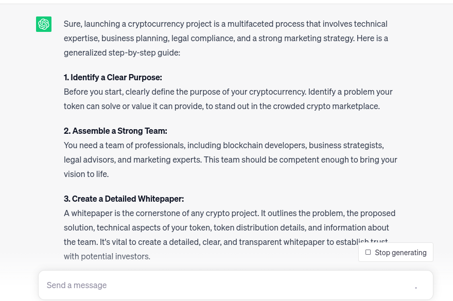 The 10 Best ChatGPT Crypto Prompts