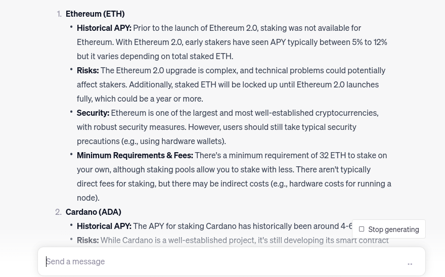 The 10 Best ChatGPT Crypto Prompts