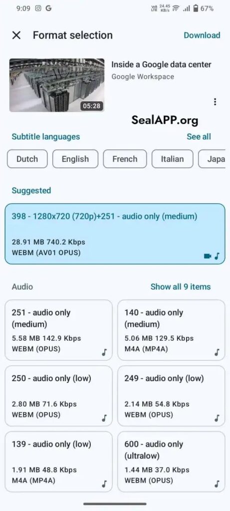 Seal APK Download Latest Version