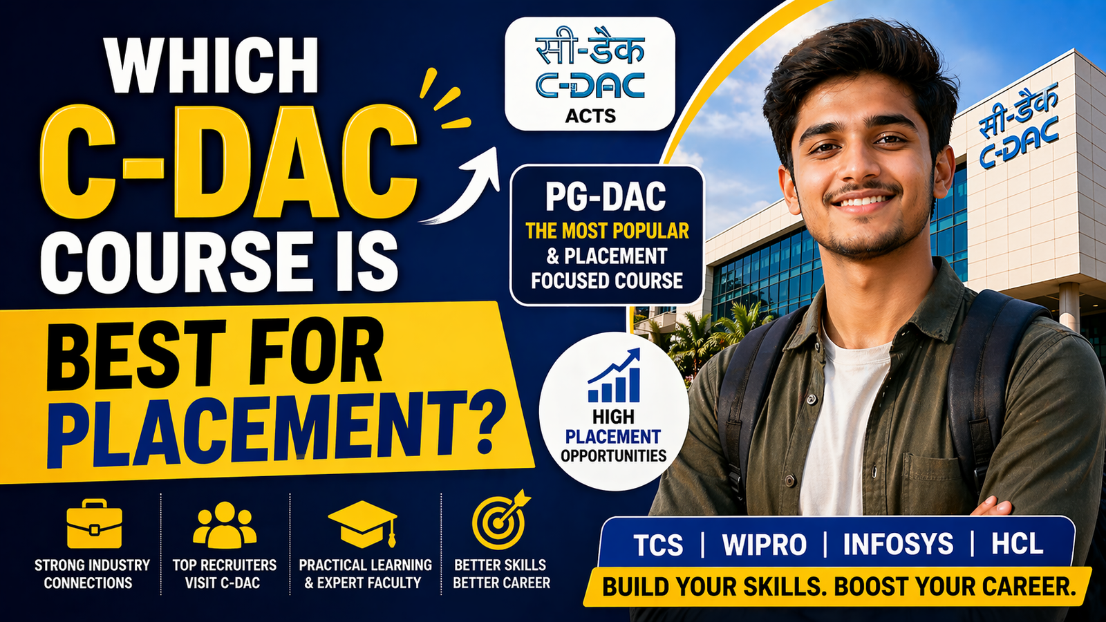 Which cdac course is best for placement?